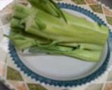 ブロッコリーの茎のきんぴら作り方1写真