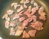 長芋くるみ豚肉炒め（山药胡桃炒猪肉）作り方4写真