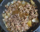 牛丼の作り方（すき焼き用の肉）【人生初】作り方12写真