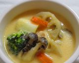 酒粕を使って☆鶏と根菜の和風シチュー作り方9写真