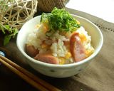 ウインナーの旨味たっぷり☆和風炊き込み飯作り方6写真
