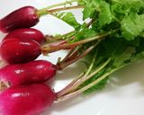 はつか大根と鶏ムネ肉のわさびマヨ作り方2写真