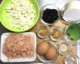 糖質制限　豆腐ハンバーグ作り方1写真
