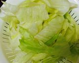 雑穀豆入❤️ささ身レタス中華スープ作り方2写真