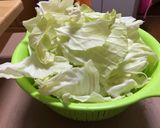 鶏団子とキャベツの白ダシ煮♪作り方1写真