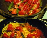塩トマトでスパゲッティナポリタン作り方6写真