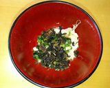 即席★海藻吸い物★作り方1写真