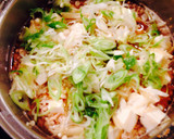 豆腐と鶏ひきで親子丼＊まろやかほっこり〜作り方4写真