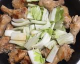 ボリューム満点♫白菜☆鶏手羽元の味噌焼き作り方4写真