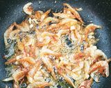 桜海老とキャベツのペペロン蕎麦作り方8写真