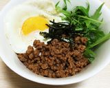 〔大豆のお肉で〕カンタンひき肉丼☆作り方8写真