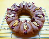 ★Xmas☆リース風チョコちぎりパン★作り方19写真