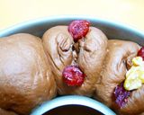 ★Xmas☆リース風チョコちぎりパン★作り方14写真