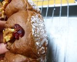★Xmas☆リース風チョコちぎりパン★作り方22写真