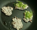 お豆とひじきのあっさり和風ミニチヂミ作り方2写真
