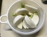 心にほっこり鶏肉と蕪の炊いたん作り方4写真