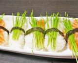 ノルウェーサーモンの芽ネギすし作り方2写真