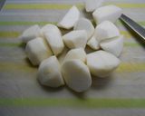 こかぶとブロッコリーのカニカマあん作り方1写真
