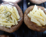椎茸のチーズのせ焼き　マヨと錬りうに！作り方2写真