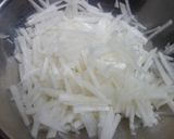 大根の照りっ照りつくね♪作り方1写真