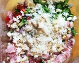朝食に♫トマトが美味い！オープンオムレツ作り方5写真