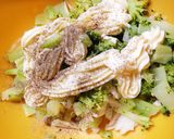 ブロッコリーと豆腐のサラダ作り方1写真