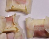 離乳食後期パクパク柿とチーズのおやつ覚書作り方3写真