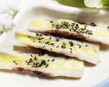 ちくわのチーズ焼き〜おつまみ おやつ作り方5写真