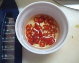 鶏唐揚げの辛味炒め作り方1写真