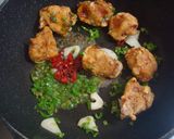 鶏唐揚げの辛味炒め作り方4写真