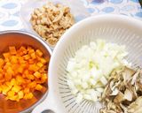 野菜たっぷりの炒り豆腐！作り方1写真