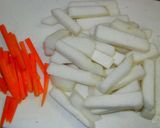 聖護院大根と油揚げの煮物作り方1写真