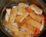 聖護院大根と油揚げの煮物作り方3写真