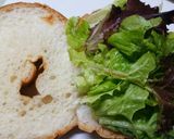 生粒マ、玉子サンドバーガー。作り方1写真