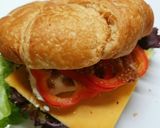 生粒マ、玉子サンドバーガー。作り方4写真