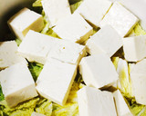♡白菜と 豆腐の とろ〜りチーズ煮込み♡作り方1写真