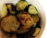 カレーの簡単トッピング♡♡ナス焼いただけ作り方3写真