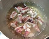 こってり甘辛なイカとじゃがいもの炊いたん作り方3写真