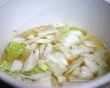 白菜と高野豆腐の卵とじ煮作り方4写真