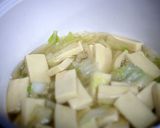 白菜と高野豆腐の卵とじ煮作り方6写真