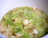 白菜と高野豆腐の卵とじ煮作り方8写真