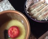 【晩酌仕立】さんまとトマトの炊き込み御飯作り方3写真