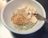 離乳食★オートミールとバナナの豆腐お焼き作り方2写真