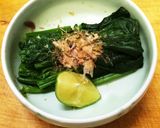 ほうれん草のお浸し☆すだち風味作り方3写真