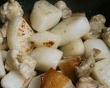 鶏肉と大根の炒め煮★作り方2写真