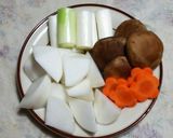鶏肉の治部煮風鍋作り方2写真