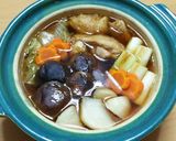 鶏肉の治部煮風鍋作り方7写真
