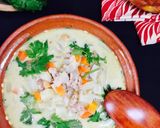 雑穀豆入❤️ささ身レタス中華スープ作り方8写真