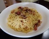 ほんのり甘く北伊風カルボナーラ　節約版作り方5写真