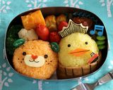 愛媛のゆるキャラ弁＊みきゃん＆バリィさん作り方11写真